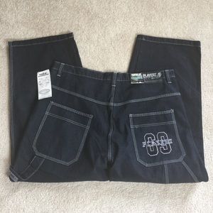 Playerz69 hip hop men’s black jeans NWT 42 x 29